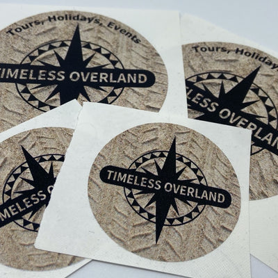 Timeless Overland Sticker Pack.